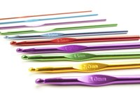 You can find the crochet hook size printed on each hook.
