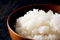 Some rice versions are meant to be sticky.
