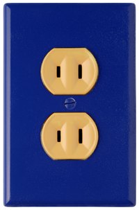 You can move an outlet up the wall.