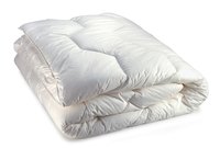 The stitching in a duvet is designed to control the filling.