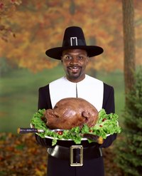 The traditional pilgrim outfit was worn for special occasions.