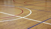 The high gloss of a gymnasium floor may not be right for your living room.