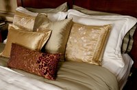 Flanged pillows make excellent decorative pieces.