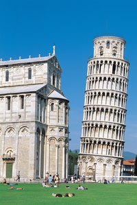 The Leaning Tower of Pisa is one example of problematic ground settling.