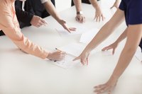 A corporate meeting.