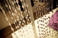 Don't forget the ubiquitous hanging beads to get the hippie vibe in the bedroom.