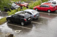 Company parking lot