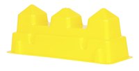 Molds will help with your sand sculpture.