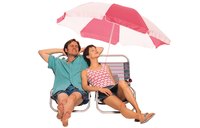 Mix a simple solution to clean mold from beach chairs.