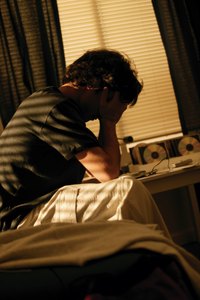 Thinking about problems right before bedtime can interrupt your sleep.