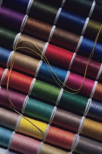 Make friendship bracelets for your friends and family using sewing thread.