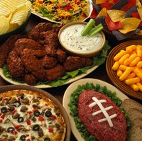 The food options are plentiful when you cater your own party.