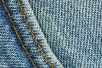 Repurpose old denim into a shag rug.