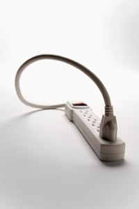 Resistors, capacitors and diodes form the backbone of most surge protectors.