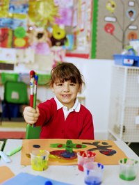 Schools often rely on supplies donated by community members.