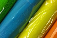 Polymer clay comes in a variety of colors and has many uses.