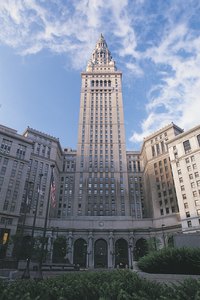 Cleveland's Terminal Tower, a downtown landmark.