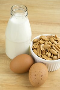 Animal foods and nuts are among the top sources of protein.