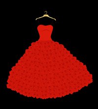 Add sleeves to make your evening gown more versatile or warmer.