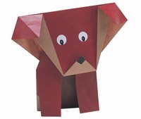 Origami comes from the Japanese words oru, meaning to fold, and kami, meaning paper.
