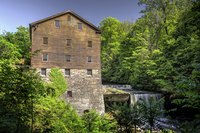 Lanterman's Mill sits in Youngstown's Mill Creek Park.