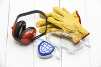 Wear the appropriate safety gear when using contact cement.
