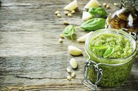 Pesto captures the fresh, summery flavor of fresh basil.