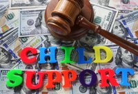 Most VA benefits can be garnished to pay child support.