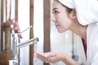 Seawater helps skin retain moisture and can fight acne-producing bacteria.