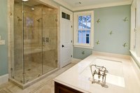 Travertine offers a luxury look at a fraction of the cost of marble.