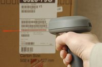 Scanning a barcode with a SKU number