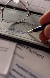 Writing a check creates a negotiable instrument.