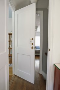Making a doorway taller requires the header to move.