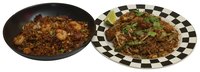 Chow mein noodles are easy to make.