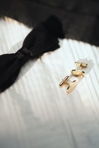 Small touches can make your suit look more like a tux.