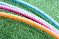 Use a standard hula hoop for this project.