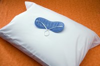 Over its life, a pillow gets heavier from an accumulation of dust mites.