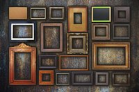Care needs to be taken when cleaning the gilt finish often found on furniture and picture frames.