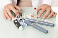 Your veterinarian's staff should show you how to use all of your dog's diabetic supplies.