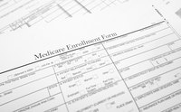 A medicare enrollment form.