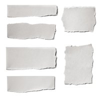 Use shredded bits of paper to make paper-mache.