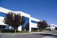A commercial office building.
