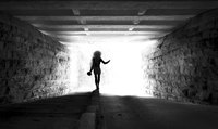 The right application of light and shadow creates an ominous scene.