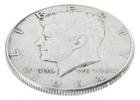 A half-dollar can serve as Two-Face's lucky coin.
