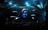 Hooded black robes and a seamed white face have become synonymous with Palpatine.