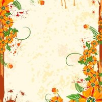 free floral background for word document