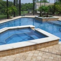 pool ehow install around pavers calcium