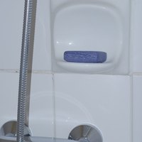 how to fix soap dish in shower