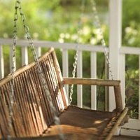 How to Refurbish an Old Wooden Porch Swing | eHow