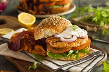 Nutrition of Salmon Burgers